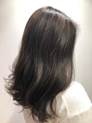 セミロング カラー dogstar小林諒 レイヤー/パーマのヘアスタイル