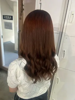 セミロング オオニシ オト☁️のヘアスタイル