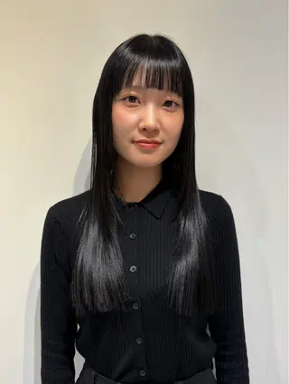 ロング 本田 聖のヘアスタイル