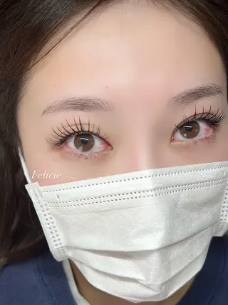 マツエク・マツパ Felicie＊ Sayakaのマツエク・マツパデザイン