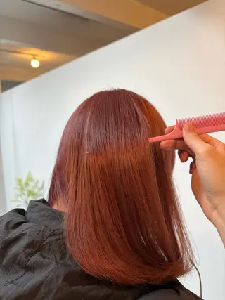 カラー fiika所属・橋本 千咲のヘアスタイル