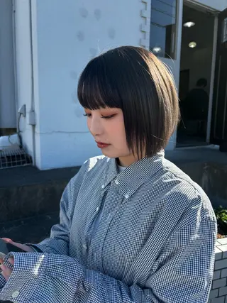 ミディアム toiro oar 仲村　幹大のヘアスタイル