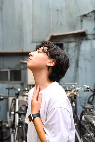 ミディアム 吉祥寺/メンズ トナミタケシのヘアスタイル