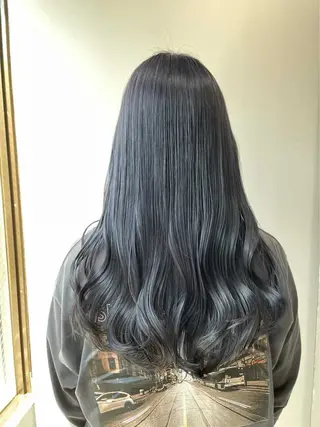 ロング カラー SHOEI 【nero】のヘアスタイル