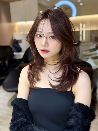 ロング Yoshida Kazunoriのヘアスタイル