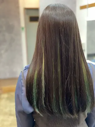 ロング カラー Snaly カラー特化ページのヘアスタイル