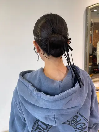 ミディアム ヘアアレンジ Felice Erikaのヘアスタイル