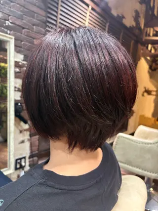 ショート カラー 君塚幸奈 /Calbariのヘアスタイル