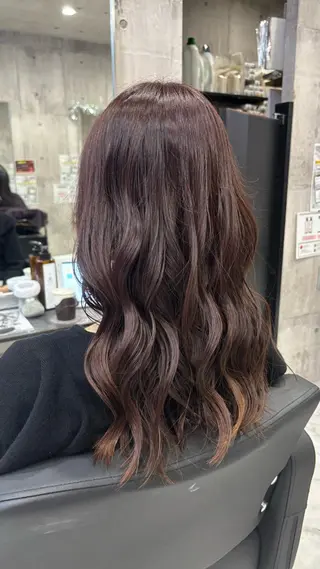 カラー 垢抜けナチュラル🧸 柔らかベージュ🫖のヘアスタイル