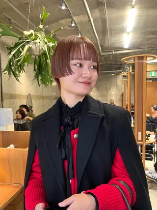ショート 木下 有希のヘアスタイル