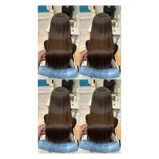 ロング カラー 髪質改善/縮毛矯正/ 韓国ヘア/店長敦士のヘアスタイル