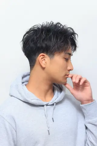 ショート メンズ 渡邉 直登のヘアスタイル