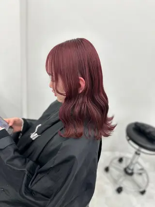 ロング カラー パーマ ヘアアレンジ メンズ キッズ ♥️韓国ヘア レイヤー♥️ゆりのヘアスタイル