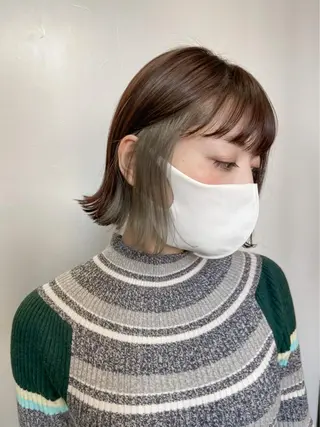 ショート カラー リピート率No.1✨ ユウキのヘアスタイル