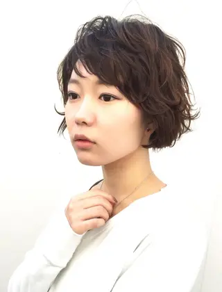 ショート 福地 礼奈のヘアスタイル