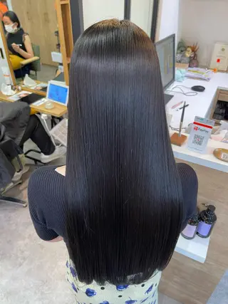 ロング ブリーチ/ハイトーン 🌏💊RAINEのヘアスタイル