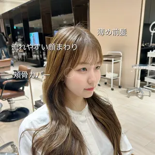 🎀大竹美侑/顔まわ りカット/レイヤーのヘアスタイル