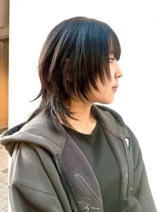 ショート ハイトーン/レイヤー /ウルフ⭐️永田⭐️のヘアスタイル