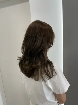 セミロング 💍大人デザイン /ハイトーン♡リクトのヘアスタイル