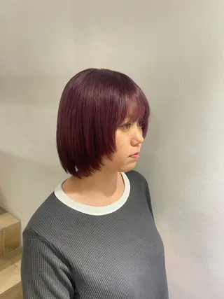 ショート カラー BUZZ 自由が丘所属・niimi rimuのヘアスタイル
