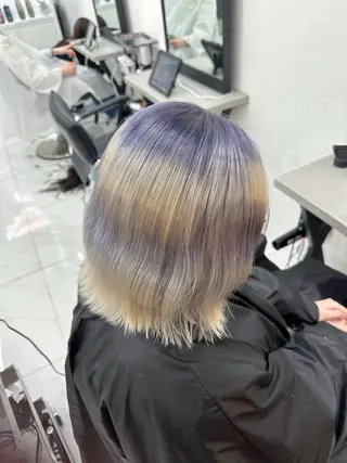 カラー 🍊暖色/ボブヘア chihiro🌼ོのヘアスタイル