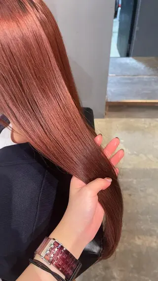 カラー 木村 朱里のヘアスタイル