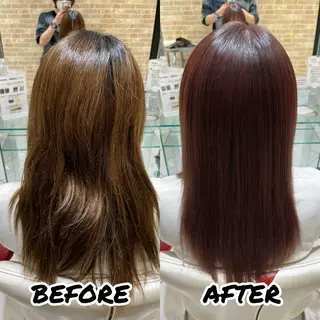 ロング 髪質改善美容師 鈴木のヘアスタイル