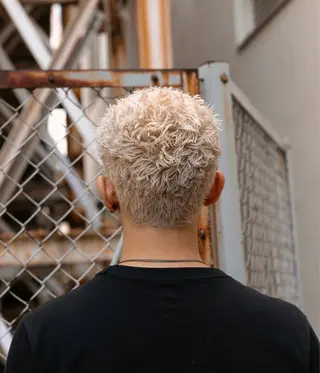 ショート カラー パーマ メンズ 🔗メンズサロン🔗 Kieのヘアスタイル