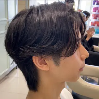 パーマ メンズ メンズ縮毛矯正 ♠️店長下平隼人のヘアスタイル