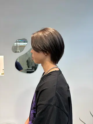 ショート カラー メンズ é.dit tokyo所属・チナ tinaのヘアスタイル