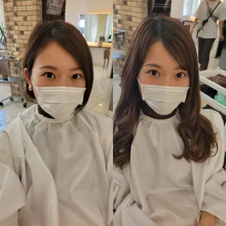 ロング カラー ママ美容師まつげ 🤍まき🤍のマツエク・マツパデザイン