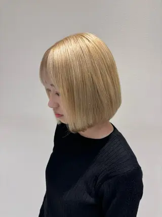 ショート カラー トバ ショウゴのヘアスタイル