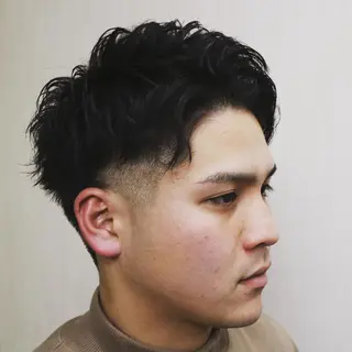 メンズ LAVIE NEW STANDARD BARBER 中野所属・KIMURA HIROTOのヘアスタイル