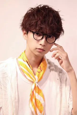 カラー メンズ 大人っぽベージュ🤍 当日予約◎ヒロトのヘアスタイル