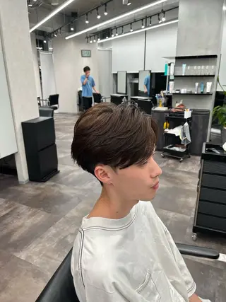 ミディアム メンズ メンズ特化🔥　齋藤 航のヘアスタイル
