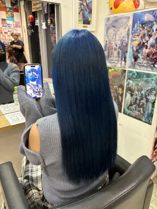 ロング カラー 推しカラー*.✦ ミク✦.*のヘアスタイル