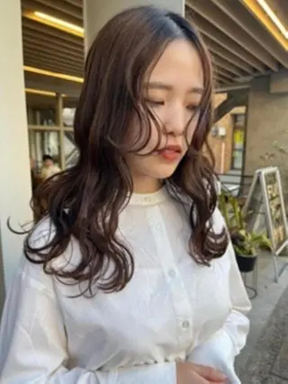 カラー カノエ亀岡 レッスンモデル募集のヘアスタイル