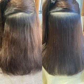 セミロング roka ノゾミのヘアスタイル