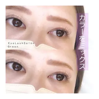 マツエク・マツパ アイラッシュサロン GREENのマツエク・マツパデザイン
