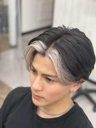 メンズ MONIQA【モニカ】所属・名古屋ハイトーン/ 🐶ブリーチ専門店のヘアスタイル