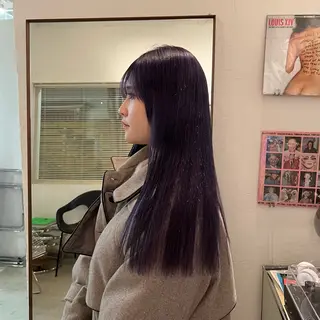 ロング カラー MARIKA 暖色系/ハイトーンのヘアスタイル