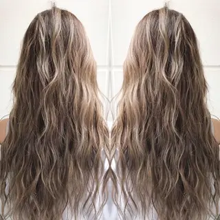 ロング カラー ヘアアレンジ BANK'S hair所属・💐ケラチン 髪質改善寺坂雄飛💐のヘアスタイル