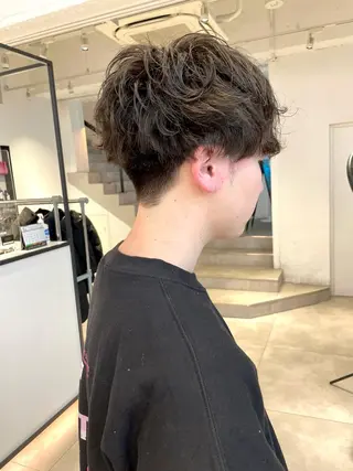 ショート パーマ メンズ 🇰🇷カルマパーマ kaito🇰🇷のヘアスタイル