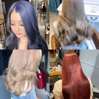 カラー 大阪ハイトーン /MYUUのヘアスタイル