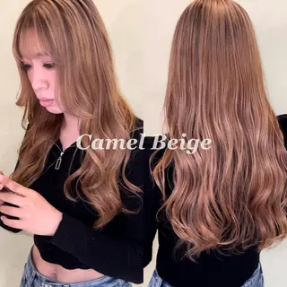 ロング カラー 透明感カラー/ 藤原リックのヘアスタイル