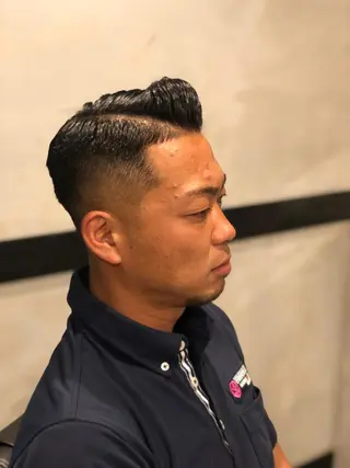 ショート メンズ BARBER SHOP FOURSEASON所属・OHNISH RYUSEIのヘアスタイル