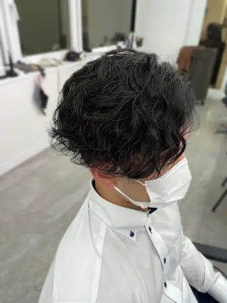 ショート パーマ メンズ 🎀プルエクステ みまひかる🎀のヘアスタイル