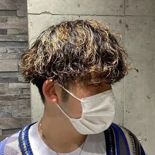 ショート パーマ メンズ Graph. （グラフ）立川🪽✨のヘアスタイル