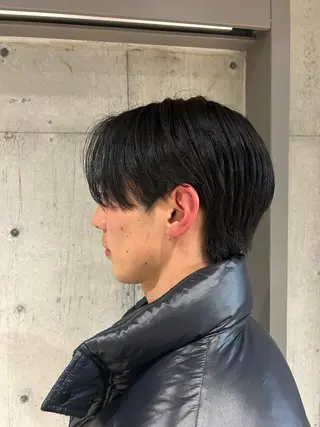 メンズ 🤡暖色艶カラー 🤡みさきのヘアスタイル