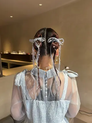 ボブ/ヘアセット 和田峰夢のヘアスタイル